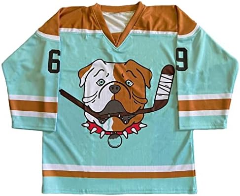 Letterkenny Sudbury Bulddogs Bulldogs Mint Shore 69 ТВ серии за возрасни хокеј дресови