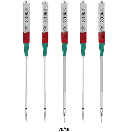 Пејач Универзална Редовна Точка Машина За Шиење Игли, Големина 70/10 - 5 Брои