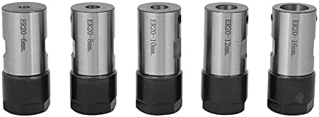 Колет блок C25-ER20-50L Round Chuck Collet Holder 6mm / 8mm / 10mm / 12mm / 16mm за CNC струг Вклучен мотор за стегање