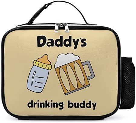 Кутија За Ручек За Пиење На тато Изолирана Кулер Торбичка Отпорна На Истекување За Работа Пикник Кампување