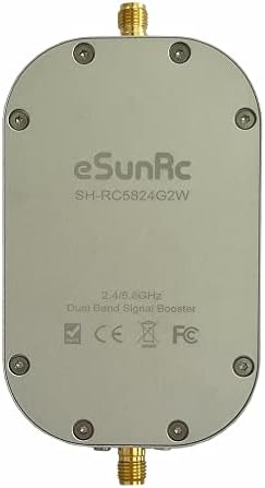 2pieces Sunhans ESUNRC 2.4GHz & 5.8GHz двоен опсег 2000MW 33DBM WiFi Сигнал засилувач WiFi Сигнал засилувач за беспилотни летала,