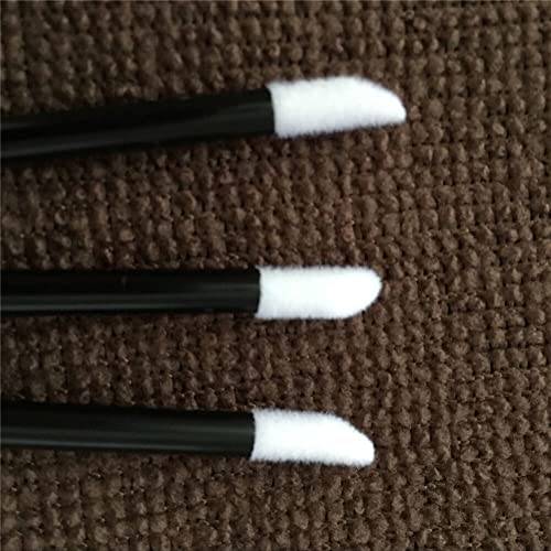 Pulabo за еднократна употреба на липчиња мини усни четка за усни четка за четка за кармин за шминка за шминка користете 50 парчиња црна удобна