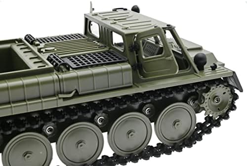 Toyga RC камиони Воено полнење возило за транспорт 1/16 E-1 2,4G далечински управувачки автомобили за момчиња возрасни возило на војска со една батерија, 29 x 14 x 10cm, армија зе?
