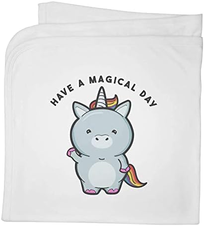 Azeeda 'Magical Unicorn' Potton Baby Blke / шал