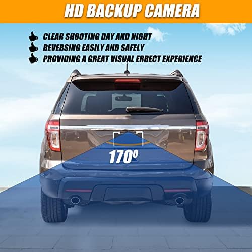Резервна камера за помош на задниот парк компатибилен со 2011-2015 Ford Explorer Заменете 590-421 EB5Z-19G490-A DB5Z-19G490-A