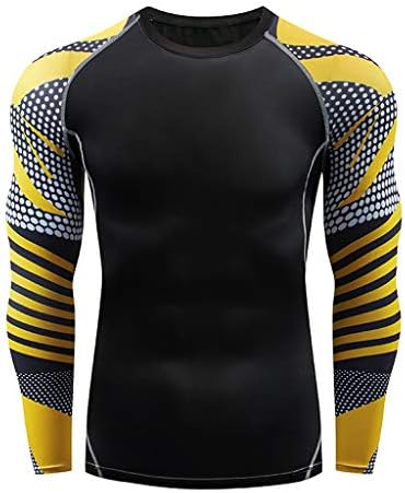 Менс фустан машка маичка за машка фитнес маица Брзо сушење еластични врвови панталони спортови тесен костум