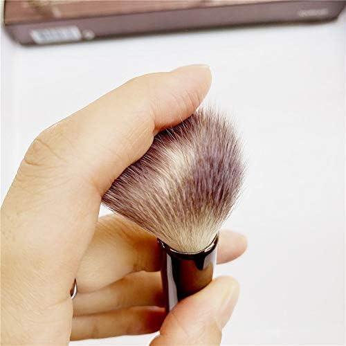 Четка за шминка за шминка за прашок од Ganfanren - Поставување на козметика за козметика за козметика мека синтетичка коса