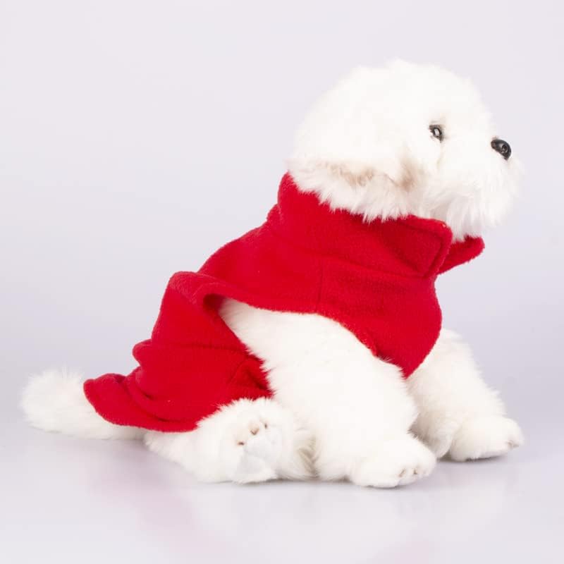 Божиќ Винте топло руно кучиња облека за мали кучиња кученце мачка елек ших tzu облека јакна палта сина xl