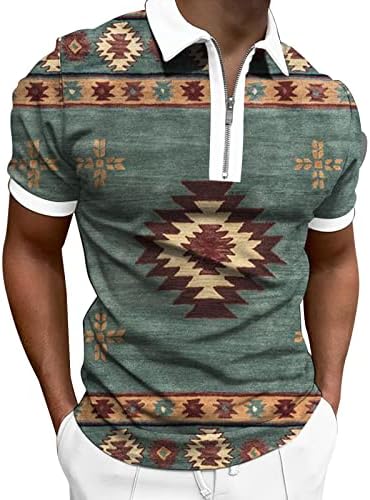 Летни поло маици маички за машка кратка ракав за кратки ракави врвови патентираат модни 3Д отпечатоци спортски голф поло -туники кошули