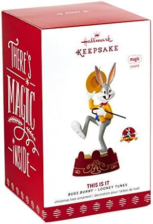 Hallmark Keepsake 2017 Looney Tunes Ова е тоа што грешки во бубачки музички божиќен украс