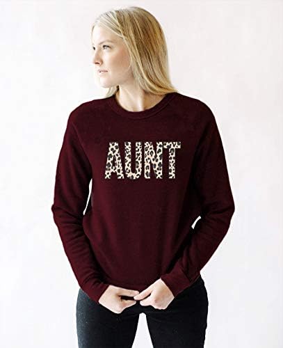 Дутут тетка џемпери жени симпатична тетка леопард џемпер смешна тетка буква графичка блуза врвови