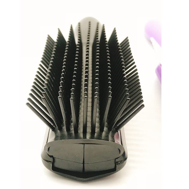 9 реда стилизирање на коса четка за коса директно кадрава коса што се разгледува чешел со масажа на скалпот одвојлива четка за коса