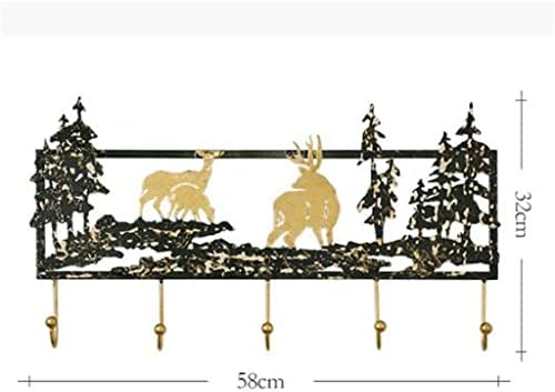 Ммлзел Американска Кука Тридимензионална Форма Ѕид Декорација Ѕид Влез Спална Соба Палто Кука