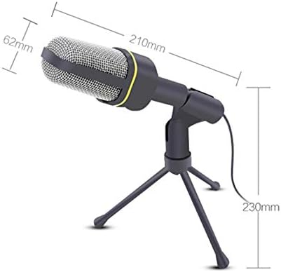 Lhllhl Професионален кондензатор Аудио микрофон Мик Студио Студио Снимање со шок монтажа