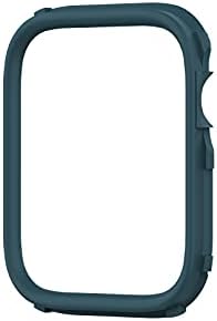 Rhinoshield Crashguard NX Extra Rim [само] компатибилен со Apple Watch SE & Series 6/5 / 4 [40mm] & Series 3/2 / 1 [38mm] | Дополнителен додаток за Rhinoshield Apple Watch Case - Темна задебеница