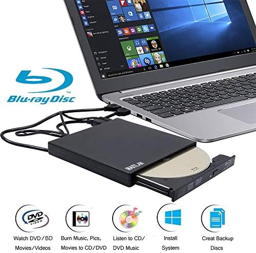 Лаптоп Надворешен Блу-Реј Филмови Диск Плеер, За Hp ProBook 450 G5 G6 Омен 15 t 17 15t 17T X 2S Павилјон DV6 DV7 G7 Лаптоп КОМПЈУТЕР,