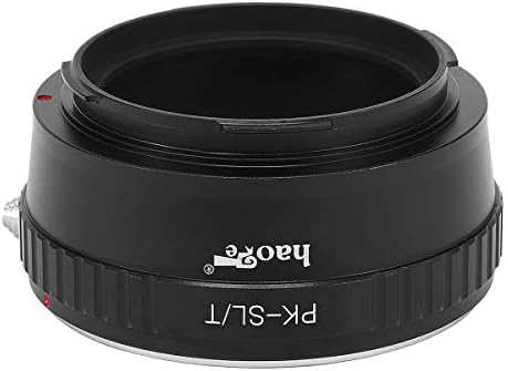 Адаптер за монтирање на леќи Haoge за леќи Pentax K PK на Leica L монтирање камера, како што се T, TYP 701, TYP701, TL, TL2, CL, SL, TYP 601,