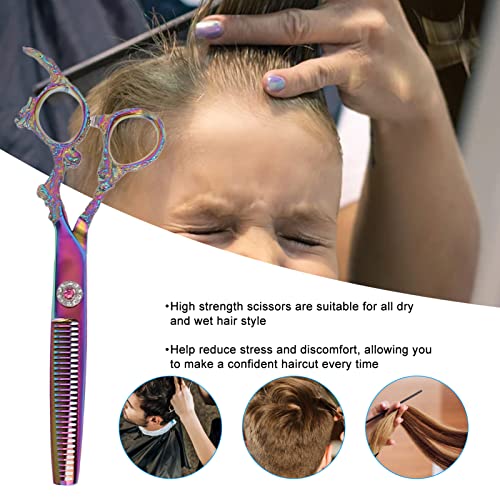 Ножици за коса, Ergономска Рачка Ножици За Сечење Коса Разредување Тресок Непречено Отворање Затворање Професионално Остро Сечење За
