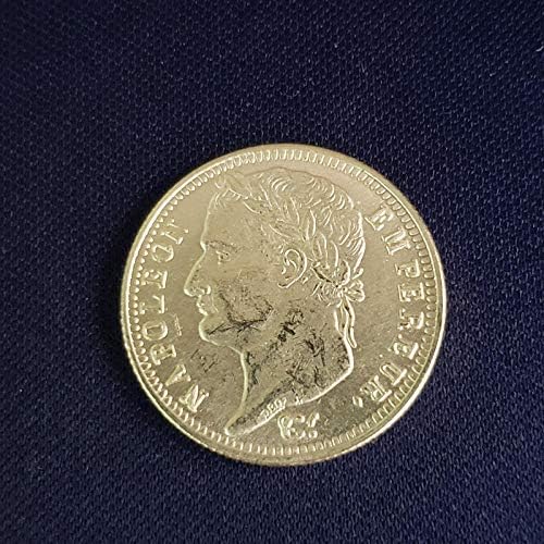 Занаети Франција Наполеон 1809 Златник Меморијална Монета Колекција Комеморативна Монета