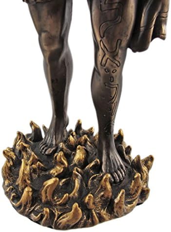 Пацифик Подарок ПТЦ 12,75 инчи Архангел Уриел со фигура на статуа на религиозна смола од копја