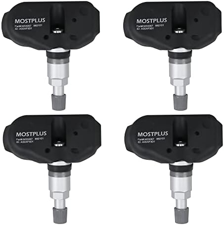 MESPLUS 4PCS TPMS сензор за мониторинг на притисок во гумите 06421-S3V-A01 компатибилен со пилотот 2005-2008 Honda Acura RL