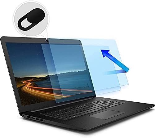 Пакет Ikammo 2 Пакет 17,3 инчен лаптоп заштитник на екранот против сина светлина за сјај за 17,3 HP/Dell/Lenovo/Asus/Acer/MSI лаптоп со сооднос