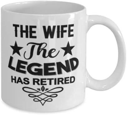 Сопруга Кригла, Легендата Се Пензионираше, Новина Уникатни Идеи За Подароци За Сопругата, Кафе Кригла Чај Чаша Бело