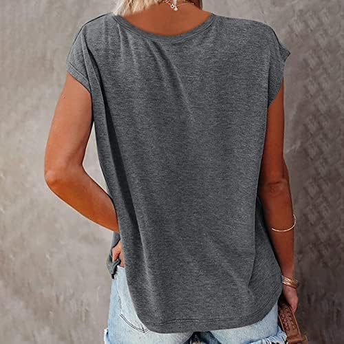 Womenените vneck spandex врвови блузи маички без ракави ракав рамни летни есен врвови 2023 облека мода nx nx