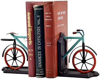 Уметнички Книжарници, Канцелариски Десктоп Книги Декорација Креативни Метални Велосипедски Книги За Полици Смешни Се Однесуваат На Канцеларии