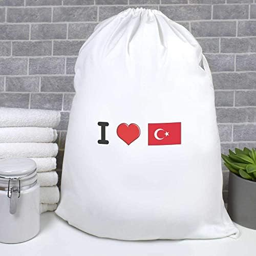 Азееда Ја Сакам Турција Торба За Перење/Перење/Складирање