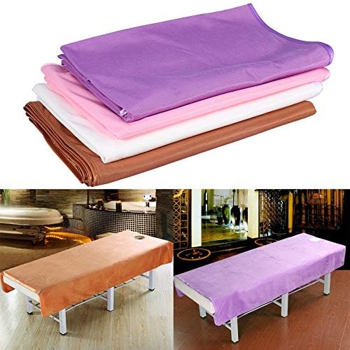Aynefy Massage Bed Cover, салон за масажа за масажа со меки лим за масажа на кауч заштитен капак без комерцијална оценка за лице за лице