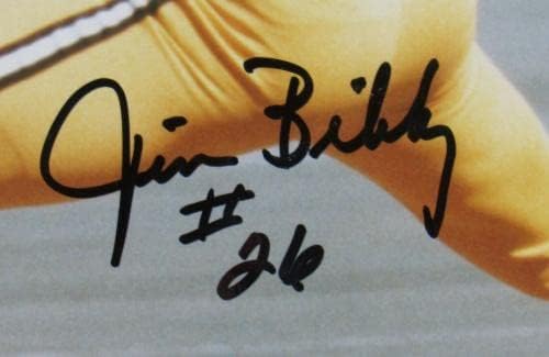 Jimим Биби потпиша Auto Autograph 8x10 Photo II - автограмирани фотографии од MLB
