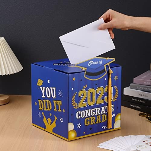 Кутија За Картички ЗА Дипломирање Честитки За Подароци За Град Класа На Кутија За Картички За 2023 Година Кутија За Сопственици