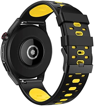 SDUTIO 22мм силиконски ленти за Suunto 9 Peak Outdoors Sport Smart Watch Dishable for Coros Vertix заменски нараквица за замена