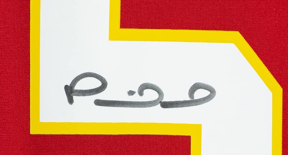 [Спортски Интегритет] Компатибилен/Замена За Патрик Махомес Потпишан Црвениот Канзас Сити ЏЕРСИ БАС