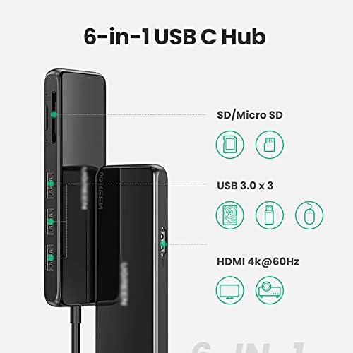 N/USB C HUB 4k@60Hz/30hz Тип-C До HDMI Мулти USB 3.0 Адаптер USB-C 3.1 Сплитер Порт Тип-C ЦЕНТАР
