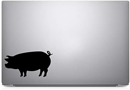 Зделка максимални декорации свињи силуета лаптоп лаптоп за лаптоп 5,5 “