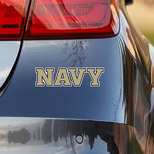 Налепница за браник на американската поморска академија блок на морнарицата