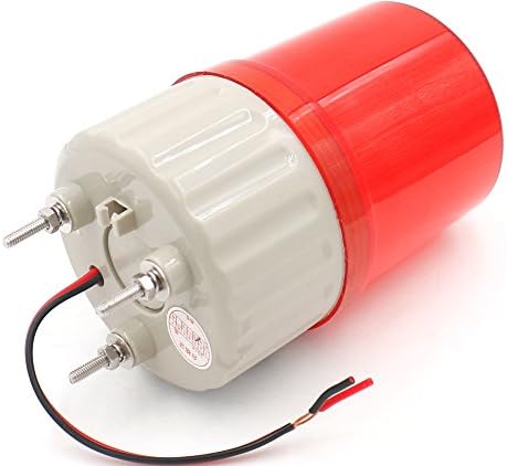 Baomain Prourding Light LED-1081 DC 24V LED индустриски сигнал кула 90dB црвена