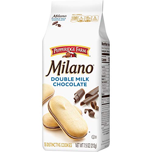 Фарма со пиперки двојно млеко чоколадо колачиња Милано 7,5 мл торба, 6 кеси
