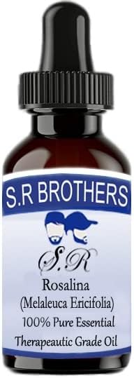 Браќата С.Р Розалина чисто и природно есенцијално масло со капки со капнување 50мл