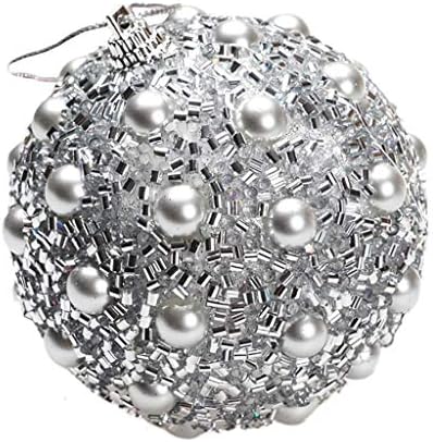 Куки за лустер кристали декорација rhinestone baubles xmas glitter топка украс новогодишна елка 8 см декорација виси