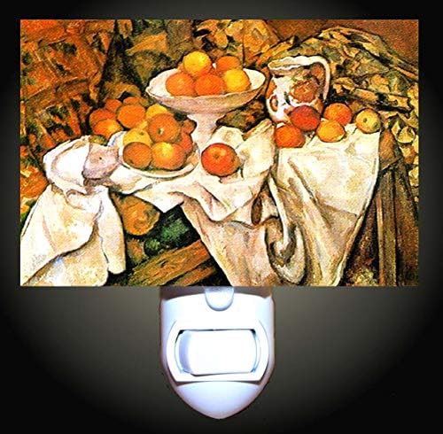 Јаболка И Портокали Од Сезан Декоративно Ноќно Светло