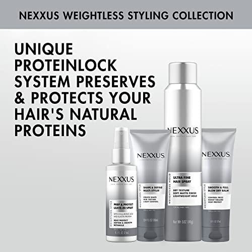 Nexxus Prep &засилувач; Заштитете Го Спрејот За Спреј Без Тежина, Отплеткувач За Отпуштање, Хидратантна Крема За Прскање, Отплеткувач &засилувач;