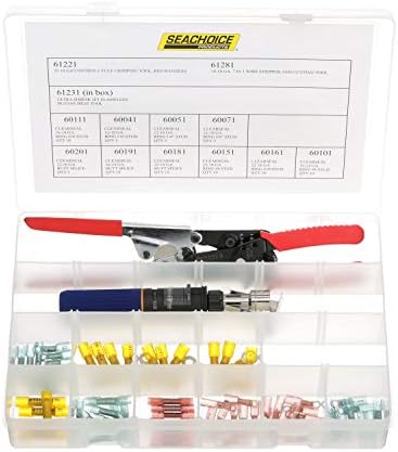 Seachoice 78 парче терминален комплет за намалување на топлината w/алатки