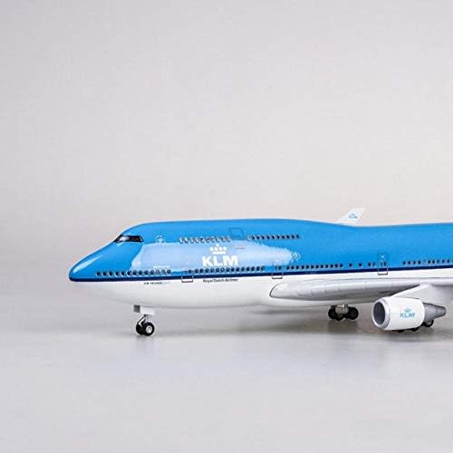 47см 1/157 Скала Авирл 747 Боинг Б747 Кралско сино бело холандски ерландски колекции колекционерски роденденски подарок за дневна соба декорација