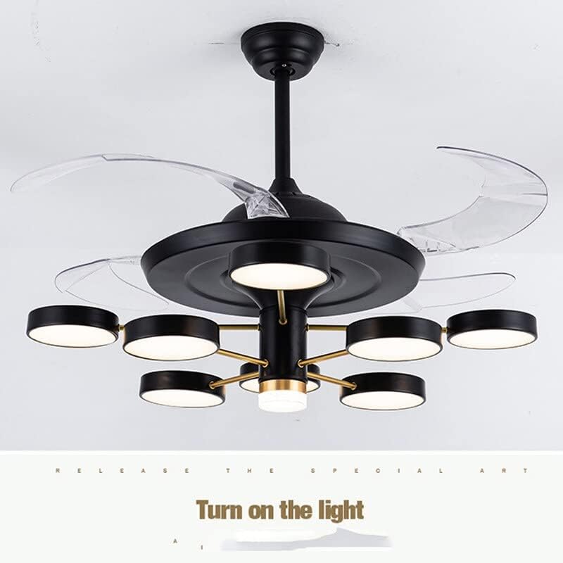 42 инчи минималистички тавански вентилатор ламба за вентилатор лустер дневна соба за спални вентилатори ламби куќи за јадење просторија осветлување