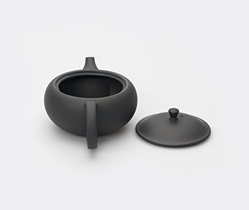 Azmaya Tokoname Teapot - Црна неогродена керамика 300 мл кисусу