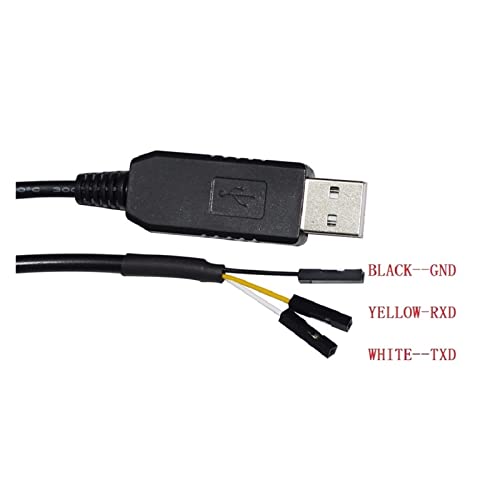 Xiao XU Store FTDI FT232RL чип USB UART TTL 5V 3V3 до 3PIN DEBUG Jumper Преземи кабел Компатибилен TTL-232R-5V GND TXD RXD