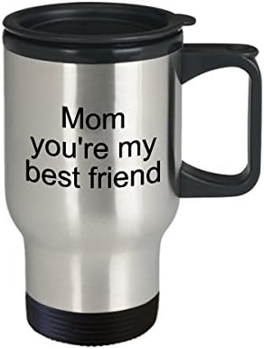 Почитувани Мајка Кригла-Мајка ти Си Мојот Најдобар Пријател Кафе Патување Кригла-Најжешките Подароци За Мајка Или Баба На Денот На Мајките